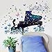 Produktbild Aufkleber Illusion Klavier Wandaufkleber bunte Muurstickers Kunst Wandabziehbilder Wohnkultur Wohnzimmer Schlafzimmer Dekoration