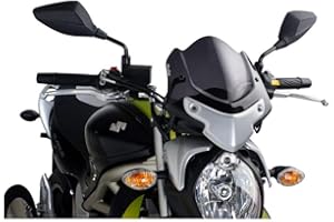 Puig 4951F przednia szyba do Suzuki SFV650 Gladius/ABS 2009-14, ciemna dym, średnia