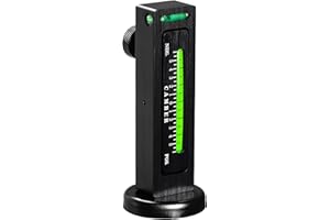 MEETOZ Universal Adjustable Magnetic Gauge Tool Camber Castor Strut Wheel Alignment Tools for Car/Truck Camber/Castor Strut Wheel Alignment and Tire Repair (Black)