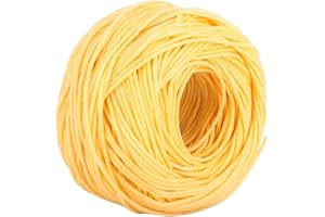 NIKOU Mecha de Vela de Cera de Abejas Natural de 2 mm, Mecha de Fibra de Recubrimiento DIY 200 pies de Mecha de Vela perfumada para ácido esteárico de parafina.(Ligero)