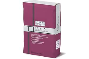 FASSA BORTOLO SA 500 25KG, Massetto autolivellante a base cementizia per pavimenti interni civili