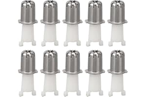 ‎YINHING Universeller Ersatzkopf für Nasenhaartrimmer, 10 Stück, Präzise Rasur, Einfache Reinigung, Perfekte Passform, Tragbare Größe für Alle Trimmer