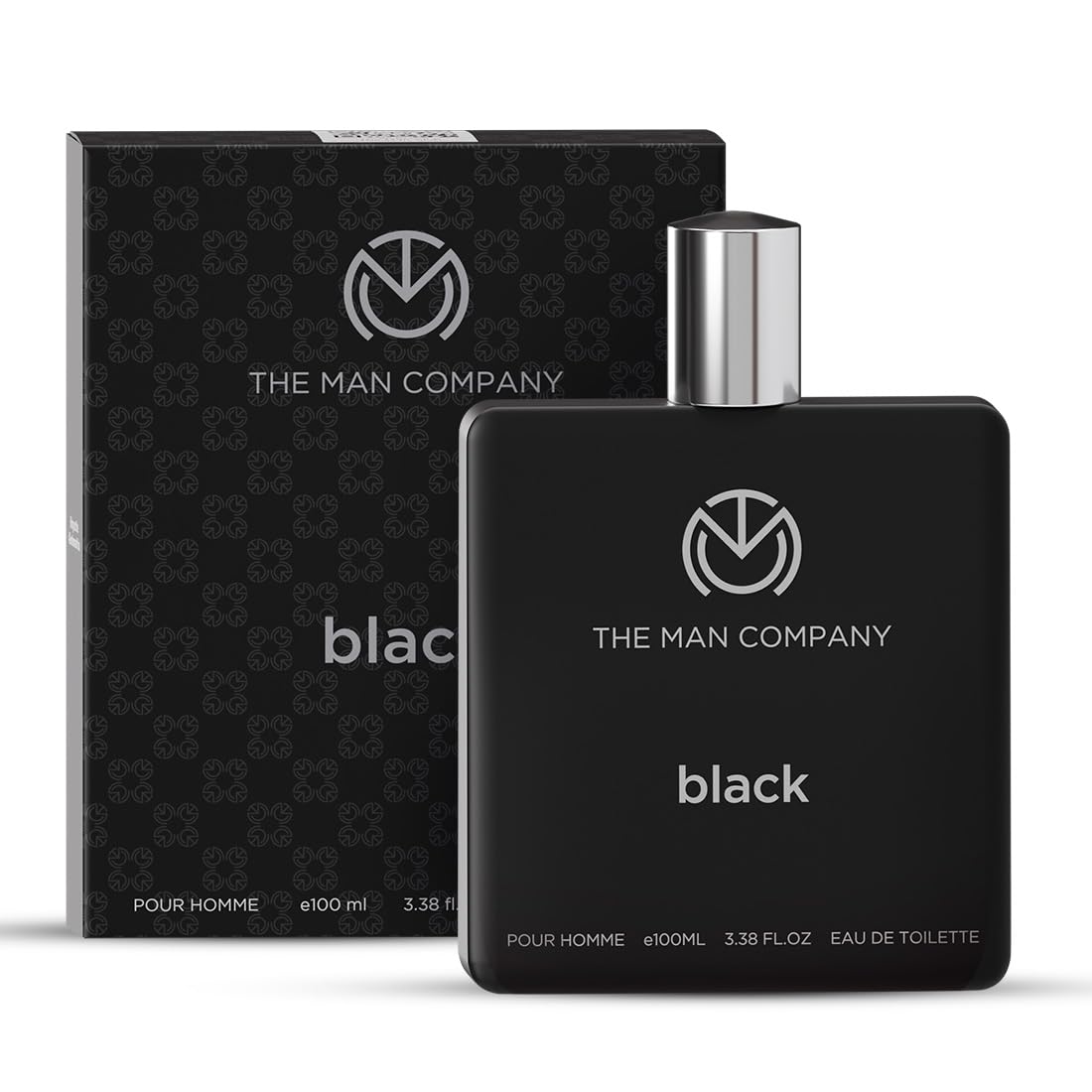The Man Company Fresh Black Edt Perfume For Men - 100Ml | Premium Long-Lasting Fragrance Body Spray | Gift For Him