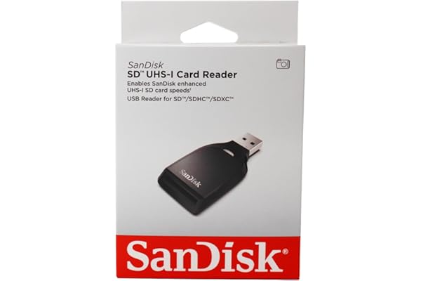 SanDisk SD UHS-I Card Reader, Black