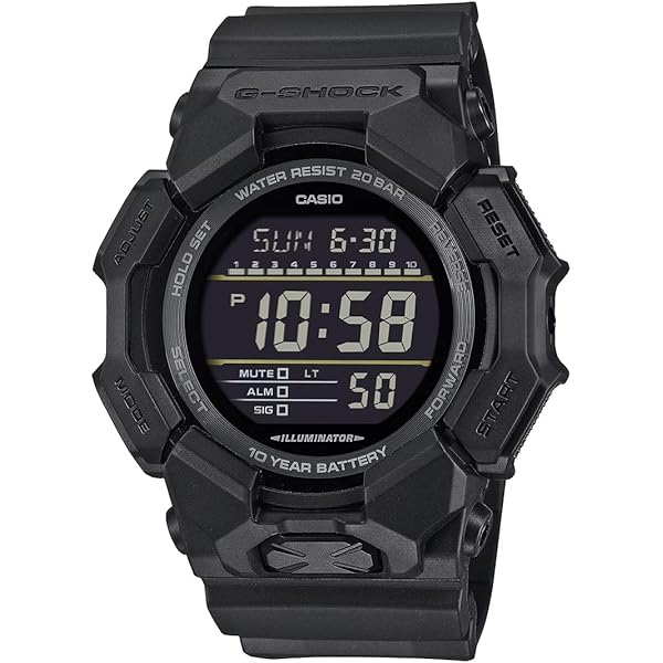 Buy Casio G-SQUAD PRO GSW-H1000 Series Wristwatch, Black, G-SHOCK