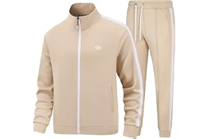BASICDOT träningsoverall herr set joggingdräkt herr sportdräkt långärmad fritidsoverall herr tracksuit