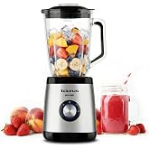 Taurus &ndash; 1500 W Glass Blender, 1.5 L, Ice Pick, 4 Stainless Steel Blades | 2 speeds and turbo function
