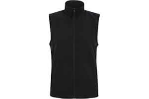 Mountain Warehouse Alder Mens Gilet - Lightweight Body Warmer, Comfortable Gilet Vest, Quick Drying Fleece, Zip Up Spring Summer Coat - Perfect Choice for Layering