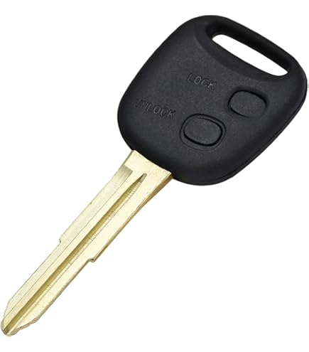 AJOHBM Auto Key Cover Guscio per Chiave per Daihatsu per Terios per Sirion 2 Vecchio Modello Custodia Protettiva per Portachiavi(Black