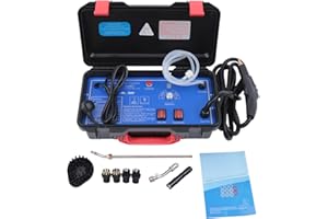 BURUIYOTEN Car Haushalt Steam Cleaner Hochtemperatur Hochdruck Tragbar Dampfreiniger Mehrzweck KüChe Dunstabzugshaube Klimaanlage Maschine Kfz Reinigungsmaschine Handheld Super Dekontamination ProfigeräT