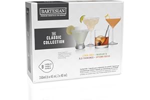 ‎BARTESIAN Bartesian Cocktail Kapseln - Classic Collection - Sortiment mit 8 Cocktail- Pods für Bartesian Cocktail Maschine - Alkoholfreie Mixer zum Mischen mit Spirituosen - Set mit 8 Kapseln