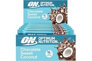Optimum Nutrition Coconut Protein Bar (12x59g) Chocolate Sweet Coconut