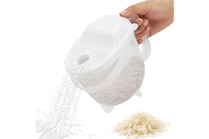 LuminaVerde nudelsil med handtag, ris sil tvättskål plast rissil för grönsaker, pasta och frukt