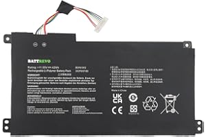 BATTREVO Batterie pour Ordinateur Portable B31N1912 C31N1912 pour ASUS VivoBook 14 15 E410MA E410M E410KA E510MA E510KA R429MA L410MA 0B200-03680000 0B200-03680200