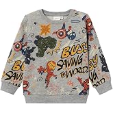 Name It NMMAAGE AVENGERS SWEAT BRU MAR Sweatshirt Erkek &ccedil;ocuk