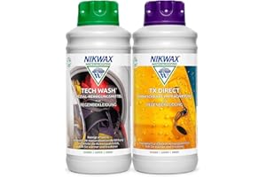 ‎NIKWAX VAUDE Nikwax Tech Wash+tx-direct, 2x1l (Vpe3)