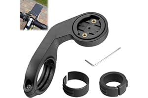 keyxer Support Vélo pour Garmin, Compatible avec Edge 530, 540, 520, 510, 500, 200, 130, 20, 25, 800, 810, 820, 830 et 840, Montage Guidon Sécurisé pour GPS et Ordinateurs,Support GPS Velo