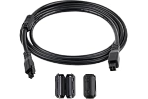 CCTREE 4 PIN AMS Lite Extension Cable 1.5M(59inches) with Magnetic Ring Filter,22AWG Copper Core Extension Wire/Cord,Bus Cable,AMS Lite Connection for Bamboo Lab A1,A1 Mini 3D Printer