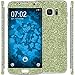 Produktbild 2 x Glitzer-Folienset für Samsung Galaxy S7 Edge grün PhoneNatic Schutzfolien