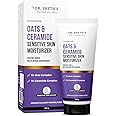 Dr. Sheth's Oats & Ceramide Sensitive Skin Moisturizer | Oil-Free | 1% Oats Complex & 1% Ceramide Complex | Soothes & Reduces Irritation | Strengthens Skin Barrier | Light Weight, Non-Sticky | Men & Women | 100 g
