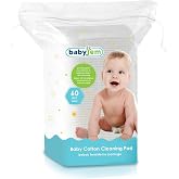 Babyjem Bebek Temizleme Pamuğu 60 Adet Beyaz &Ccedil;ok Renkli 8681049214614