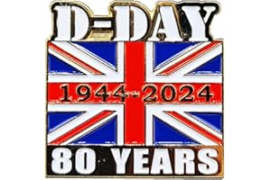 CTTK D Day 80th Anniversary Pin Badge Decorations Gifts Brooch Gifts Memorabilia