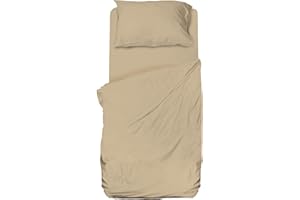 hermet Set Lenzuolo Singolo Microfibra, Corda, Completo Letto, Lenzuolo Sopra, Lenzuolo Con Angoli, Federa, Winner