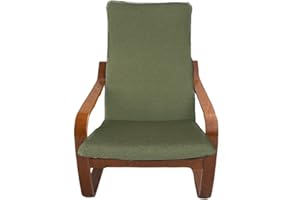 Dorian Home Fodera Cuscino Per Poltrona Poang In Maglia Tecnica Elasticizzata - Rivestimento Pratico Da Montare, Lavabile In Lavatrice, No Stiro (Kiwi)