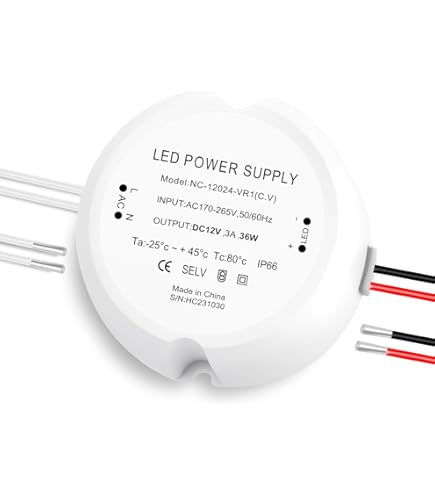 Alimentatore 12V 1.5A, 18W Trasformatore 220V A 12V, Driver LED AC A DC, Alimentatore Lampada Led, Senza Sfarfallio - Trasformatore LED Costante Per Strisce LED, Lampade G4, MR16, GU5.3 - Foto 4