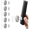 MAKINGTEC Magnetic Remote Control Holder Wall Mount Holders Hole-Free Phone Charging Organizer Storage Containers For Home Office School Supply Storage - strong magnet securely hold (Grey)5 Pack