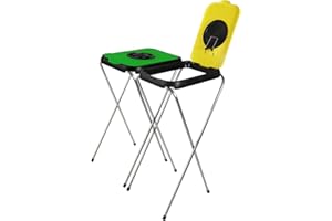 BigDean 2X Müllsackständer SwingFix GELB GRÜN 120L Blauer Gelber Sack Einer Mülleimer Müllbeutelständer Müllsackhalter 120L