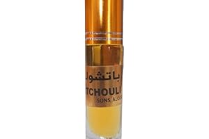 KENTA PACHULI- HANKY PERF Pachuli aceite perfume roll on natural de calid - botella decristal en saquito de tela muy bien presentado - artesanal - 6 ml .- india -