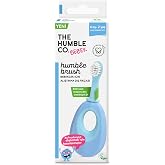 The Humble Co. - Humble Brush Baby Bebekler i&ccedil;in Alıştırma Diş Fır&ccedil;ası - Mavi (TAVSİYE YAŞ 6+ Ay - 2 Yaş)