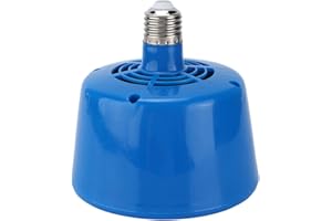 PSSOPP Lampa Grzewcza dla Zwierząt E27 Lampa Grzewcza Drobiu żarówka Hodowlana Lampa Grzewcza dla Prosiąt Wylęgowych Podgrzewacz Kurczak Kaczki Hodowla Zwierząt Kojca 220v(#1)
