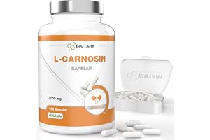 L-karnosin 100 kapslar 1000 mg per dagsportion 50 dagar 100% vegansk