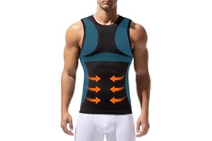 Arjen Kroos Débardeur Compression Homme Maillot de Corps Debardeur Gainant Ventre Plat Homme Gilet de Sport sans Manches