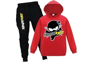 Forlcool Gamer Kids Tracksuits Boys Girls Hoodies and Trousers 2pc Outfits Casual Jumper and Joggers Set