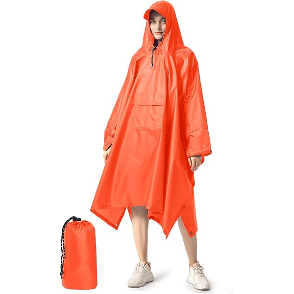 OneTigris Poncho antipioggia Shelter 2 in 1 multifunzionale poncho tenda da campeggio tattico impermeabile impermeabile all'aperto |imballaggio multistrada, Ranger Verde, Taglia unica