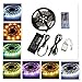 Produktbild AUDEW 5m RGBWW (RGB+Warmweiß) IP20 300 5050 SMD LED Strip Lichtleiste Streifen mit 40 Tasten Fernbedienung +Netzteil mit EU Stecker