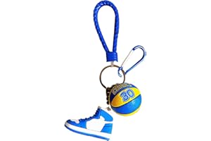 HOMEK Portachiavi Mini Scarpe Sportive Pallacanestro, Portachiavi Sneaker da Basket, Scarpe da Basket Portachiavi, Mini Portachiavi Scarpa Sneaker, Portachiavi Regalo Per Auto E Zaini