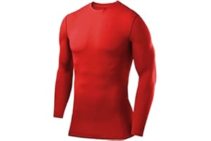 PowerLayer Maglia da Uomo a Manica Lunga Girocollo a Compressione