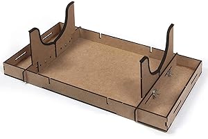 OCCRE Ref: 19134 Pratico supporto da lavoro, per modellini in scala di navi, treno o tram. Adattabile a tutti i tipi di scafi in lunghezza e larghezza. Dimensioni 462x245x130mm