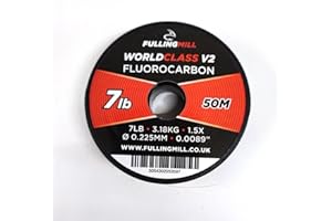 FULLING MILL FLUOROCARBON V2 WORLD CLASS TIPPET - LEADER 50M SPOOL