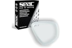Seac Extreme Verre pour Masque Transparent