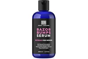 Razor Bump Serum For Women – Ingrown Hairs Treatment, After Shave Solution For Bikini Area, Face, Neck, Legs & Underarm Area, Ingrown Hair Serum, Razor Burns & Bumps All Natural 100ml By Sera Organics