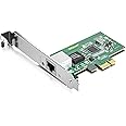 10Gtek® 10/100/1000Mbps Gigabit Ethernet PCI Express NIC Netzwerkkarte| mit Intel I210 Chip| Ethernet Server Converged Networ