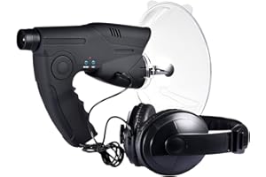 Nupaque Parabolic Microphone Bionic Ear | Parabolic Dish-Shaped Directional Microphone | Observing And Listening Device For Adults And Outdoor Camping Tools