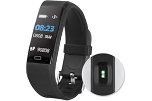 D-Parts Fontastic Bluetooth Smartwatch FontaFit 140CH, schwarz