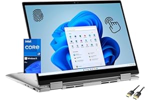 Dell Inspiron 2-in-1 Touch Laptop, 14" WUXGA Display, 13th Gen Intel Core i7-1355U, 16GB RAM, 1TB PCIe SSD, Backlit KB, TB 4, FP Reader, WiFi 6E, Webcam, PDG HDMI Cable, US Version KB, Win 11 Pro