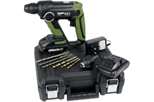 RONDY Marteau Perforateur avec 2 batteries 18V Lithuim 1500mAh